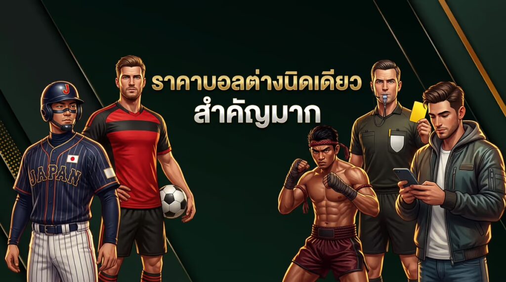 ราคาบอลต่างกัน 0.05 ดูเหมือนน้อย แต่ระยะยาวต่างกันเป็นหมื่น