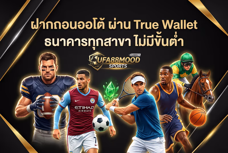 ฝากถอนออโต้ ผ่าน True Wallet ธนาคารทุกสาขา ไม่มีขั้นต่ำ